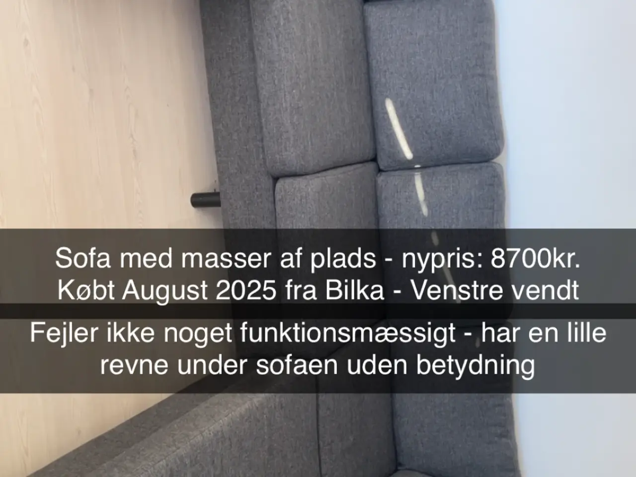 Billede 1 - Chaiselong sofa