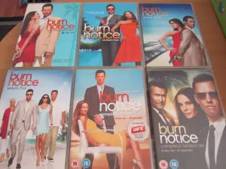 BYD. BURN NOTICE Boks 1-6.