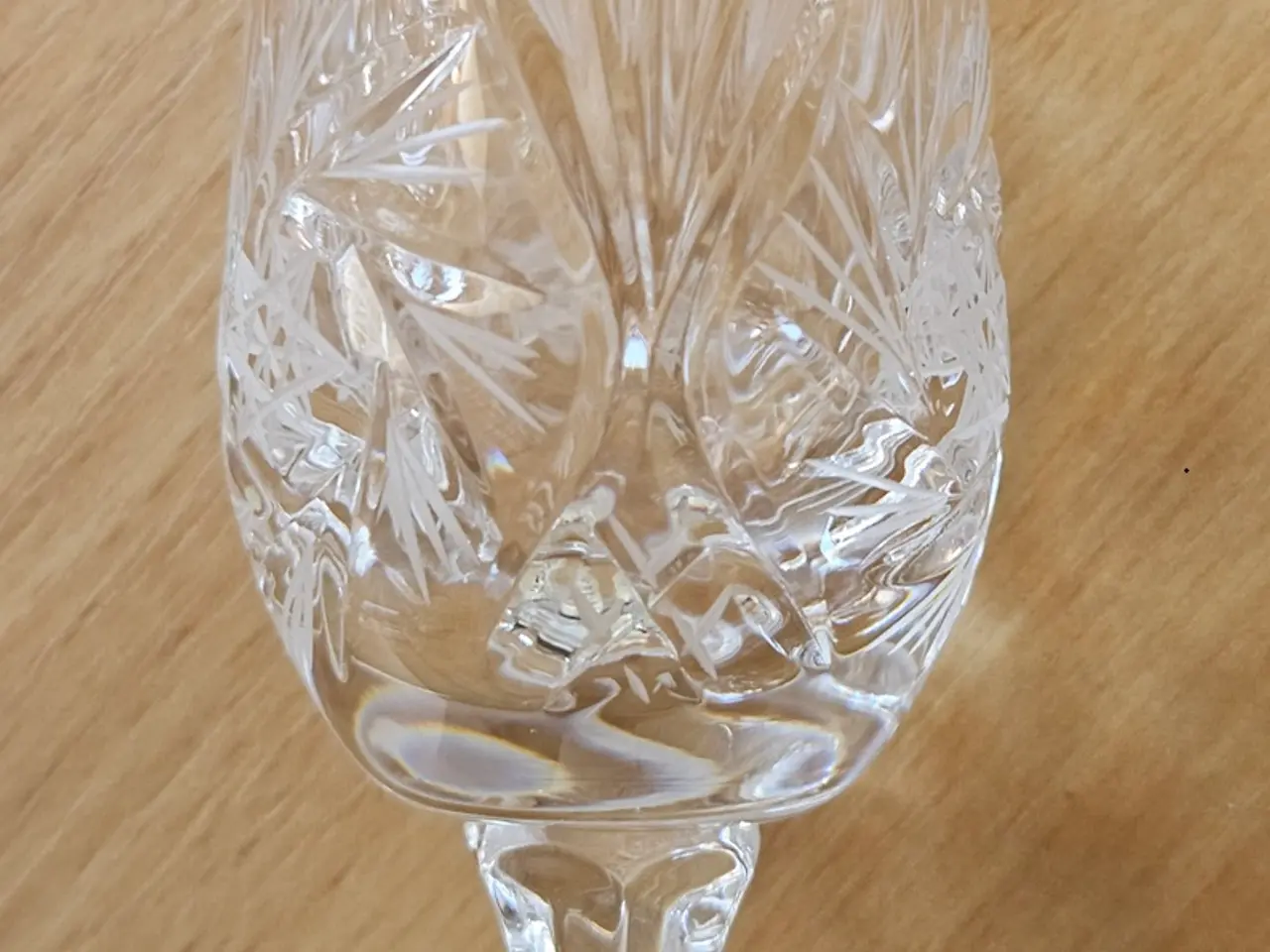 Billede 3 - 6 stk. Zawiercie krystalglas – 11 cm høje