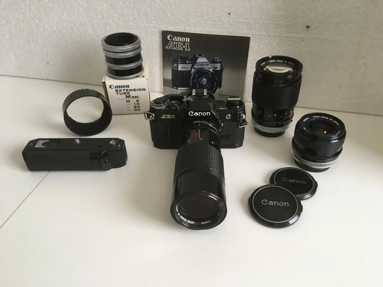 Billede 1 - canon AE - 1 spejlrefleks lens objektiv optik