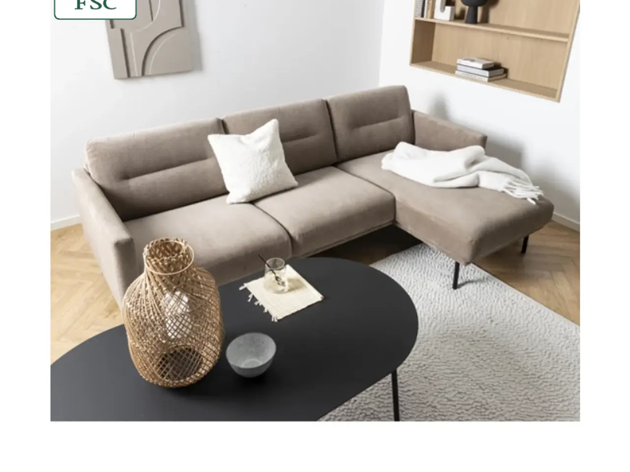 Billede 2 - SOFA MED CHAISELONG