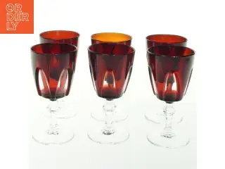 Rødvinsglas (str. H 13 cm, ø 6,5 cm)