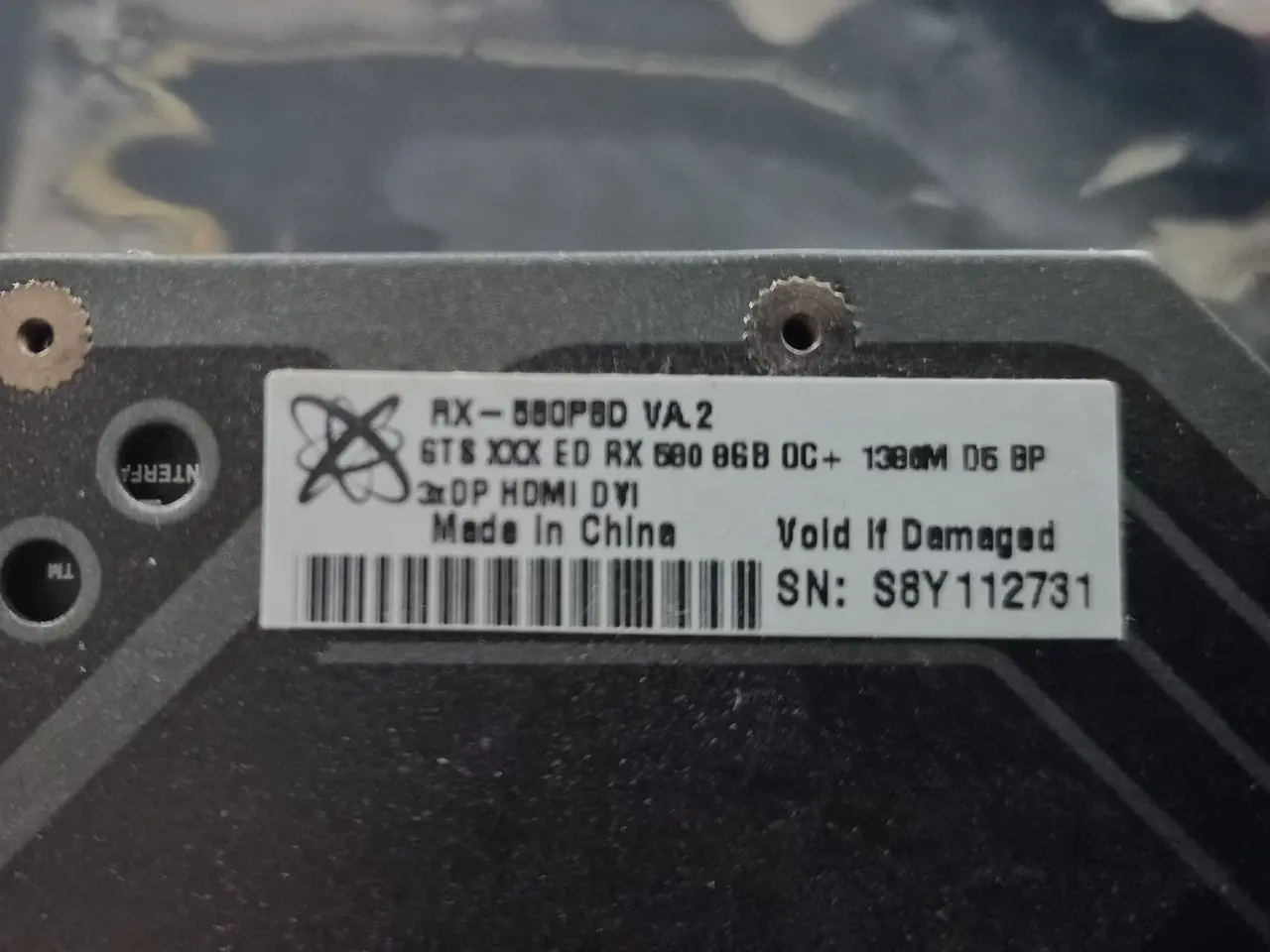 Billede 3 - XFX AMD RX580 8GB Grafikkort