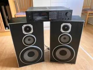 Højtalere og receiver