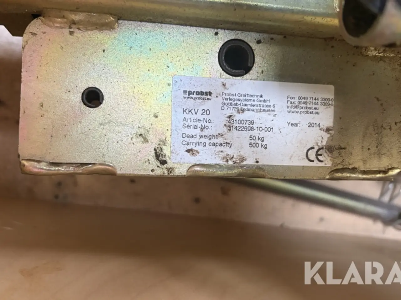 Billede 4 - Probst universaltang probst KKV20