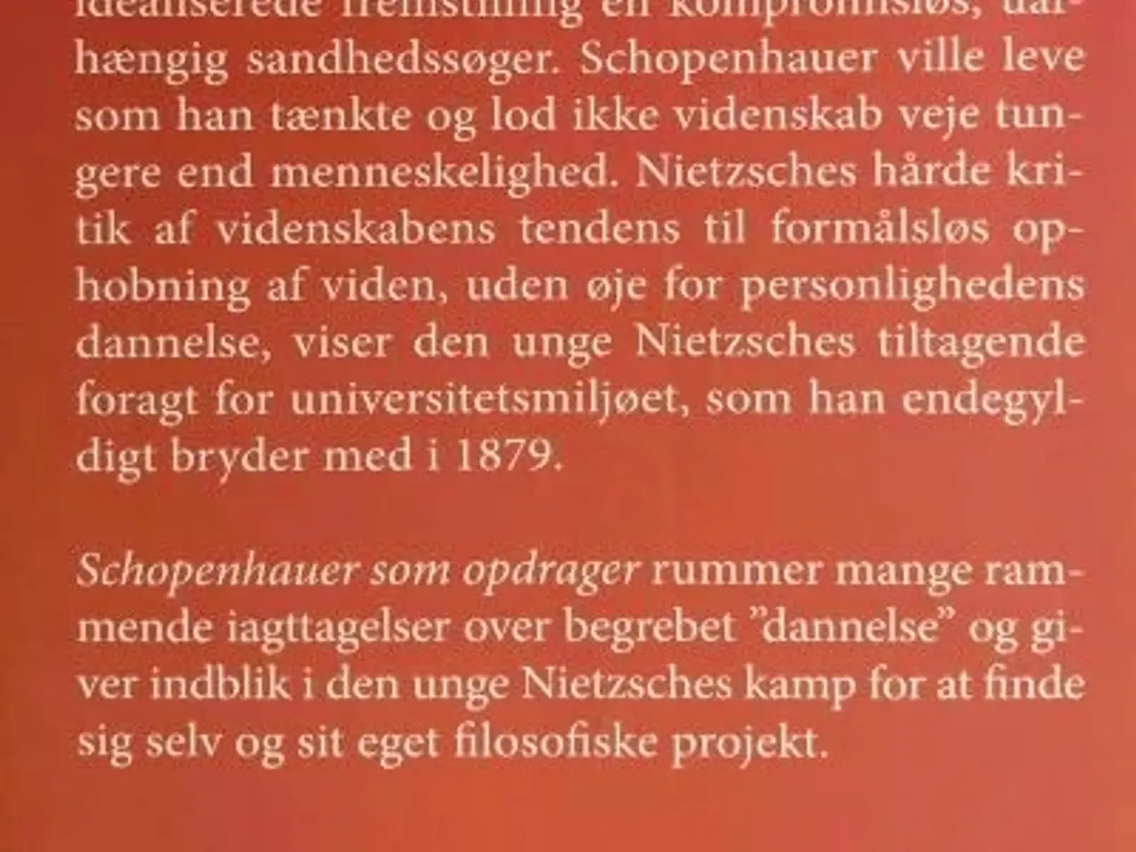 Billede 2 - Schopenhauer som opdrager - af Friedrich Nietzsche
