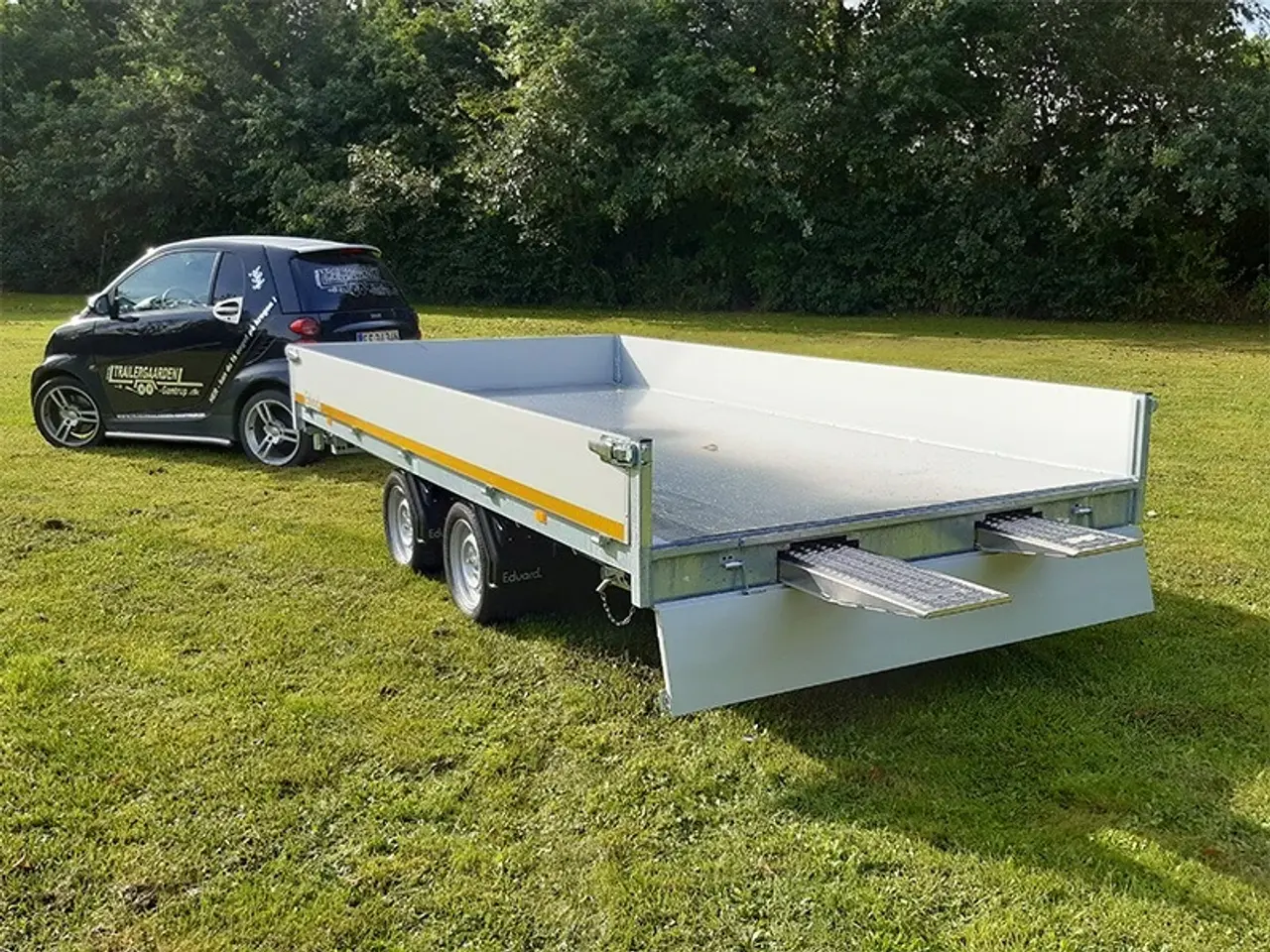 Billede 4 - EDUARD trailer 4020-3500.63 EL tip m/Ramper og støtteben