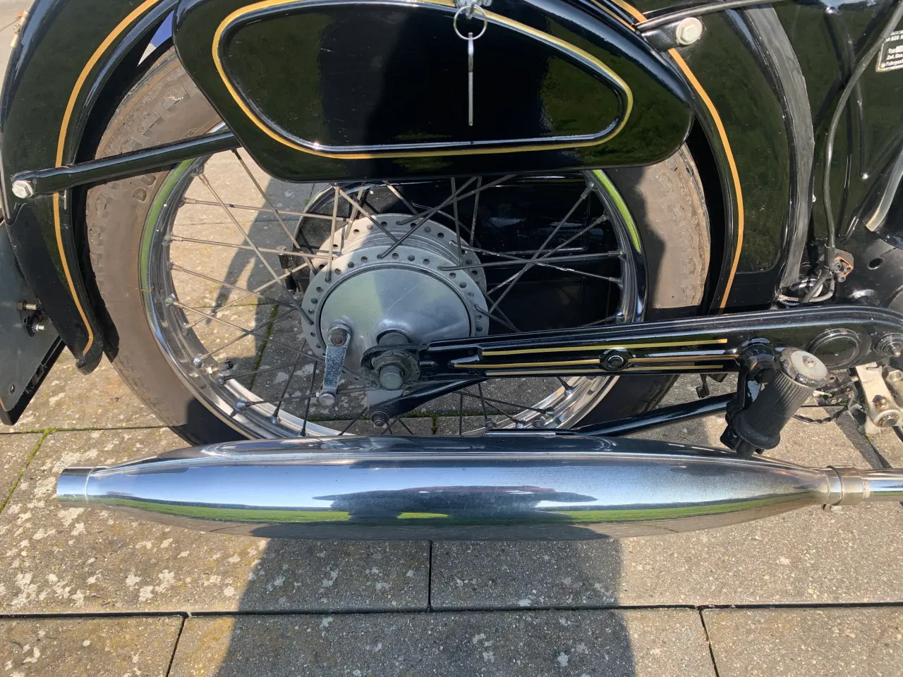 Billede 6 - NSU SUPER FOX OSB 125 cc årg 1954 kilometer 24000