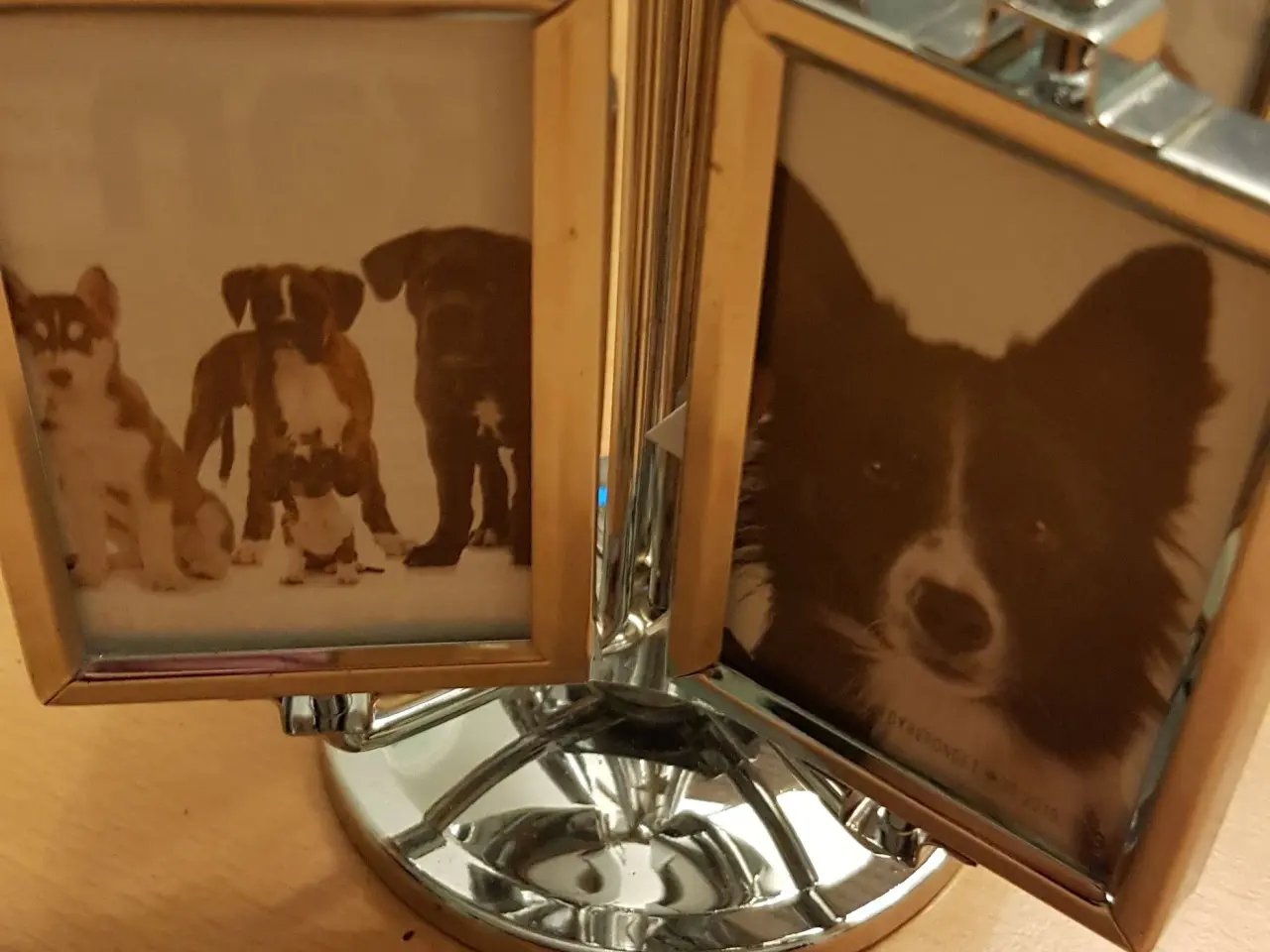 Billede 1 - Foto ramme karrusel til 8 foto