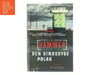 Den sindssyge polak : kriminalroman af Lotte Hammer (Bog)