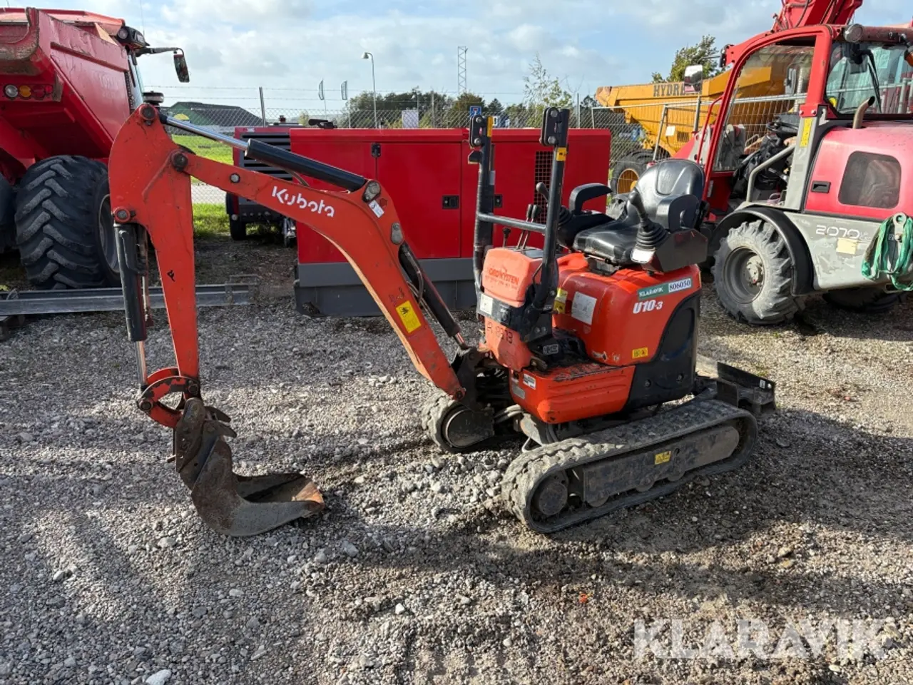 Billede 1 - Gravemaskine Kubota U10-3 minigraver.