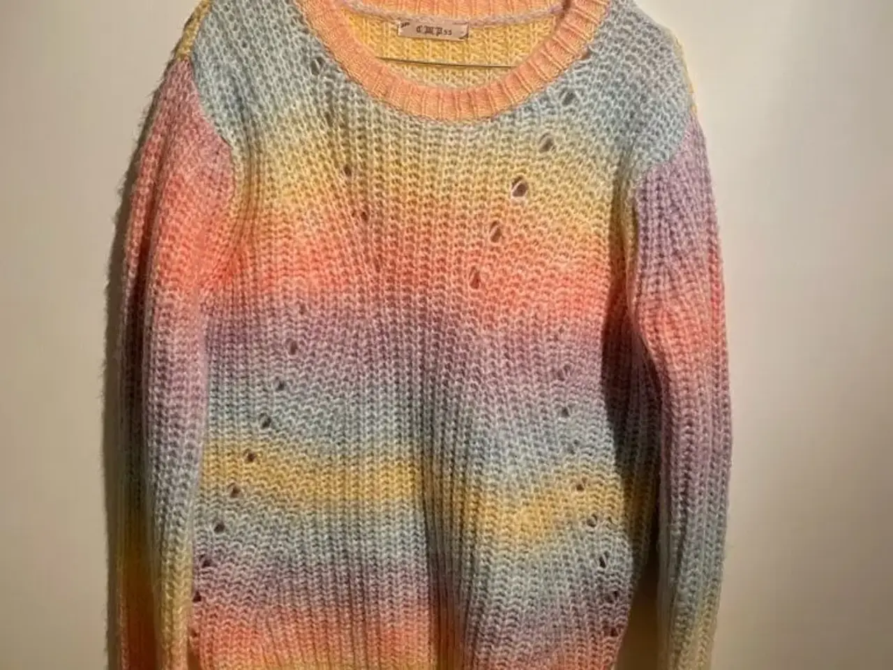 Billede 1 - Rainbow Strikbluse str. M