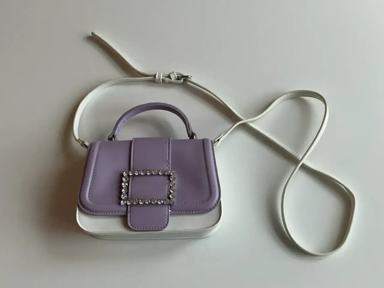 Billede 2 - Even&Odd skuldertaske lilac/off-white