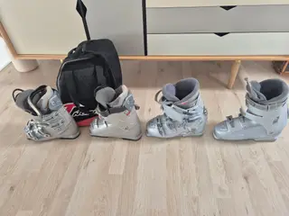 2 Par Skistøvler 