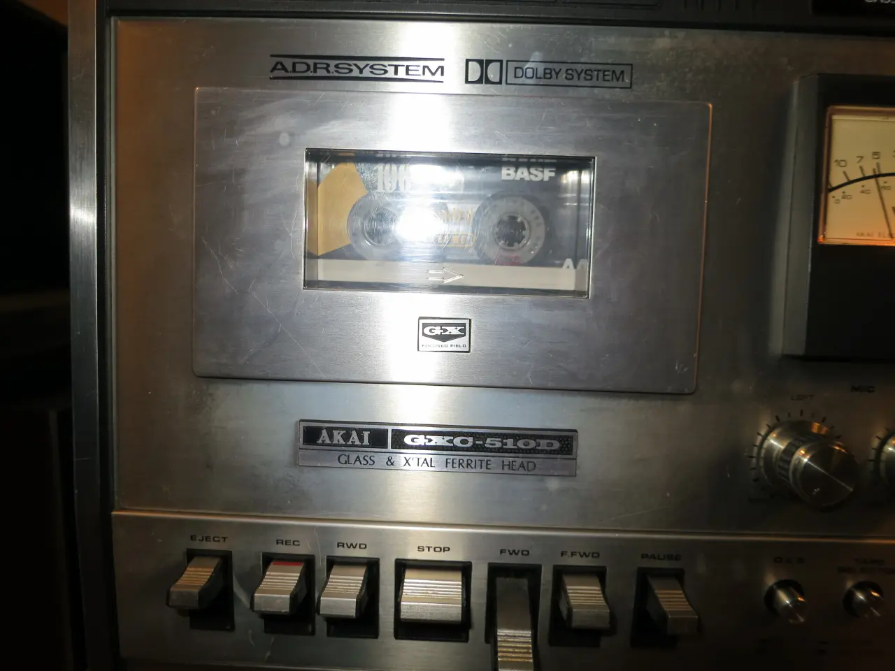 Billede 4 - VINTAGE AKAI GXC-510 KASSETTE-BÅNDOPTAGER