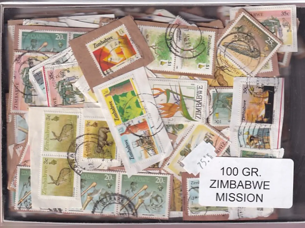 Billede 1 - Zimbabwe 100 g. Missionsvare
