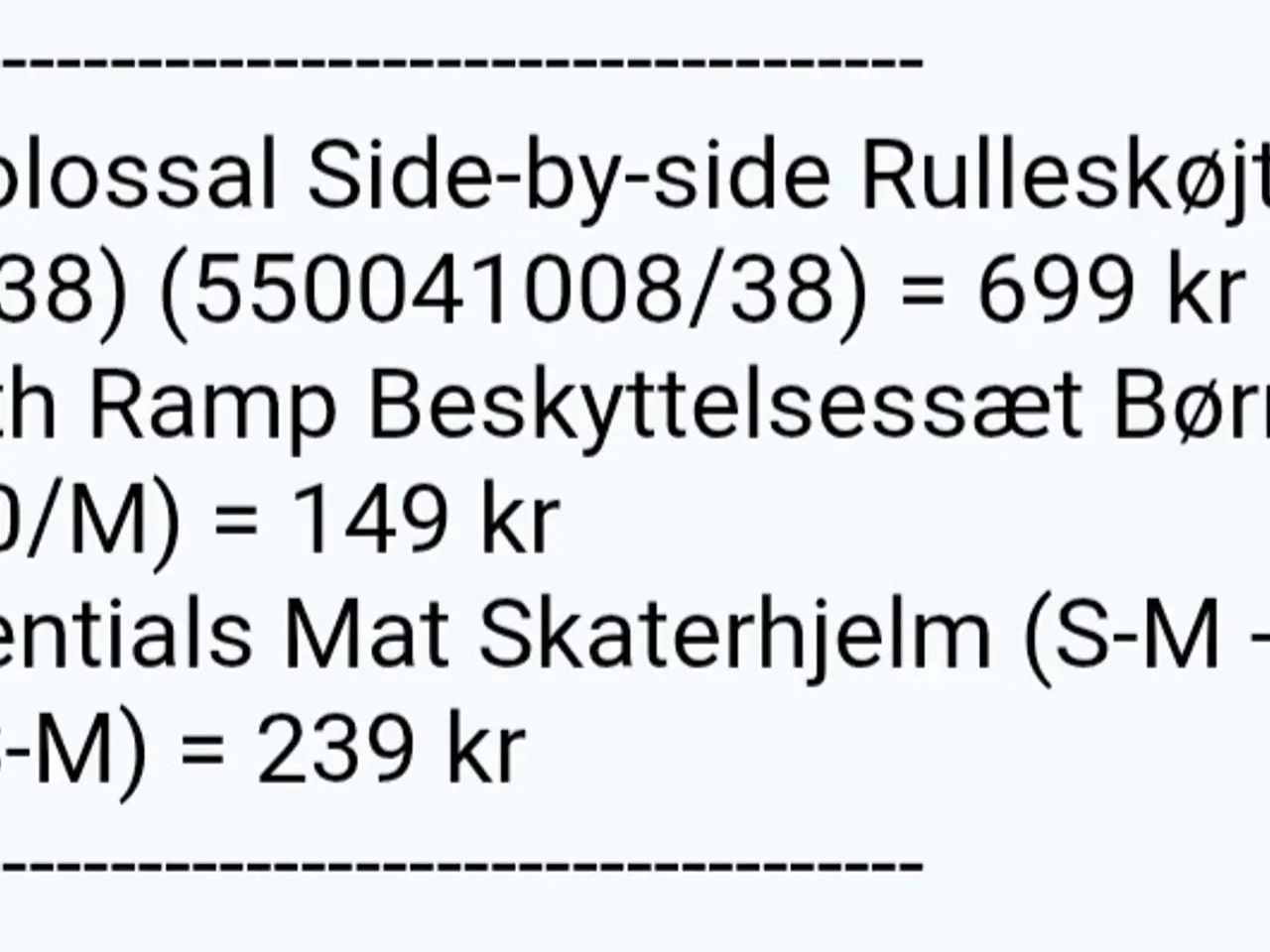 Billede 4 - Ubrugte Roces side-by-sides rulleskøjter str 38