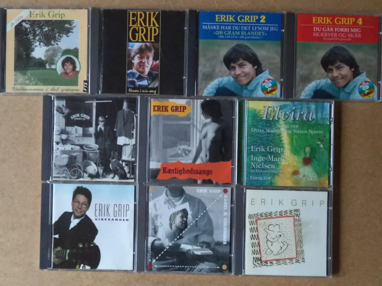 Billede 1 - .ERIK GRIP CDer sælges stykvis