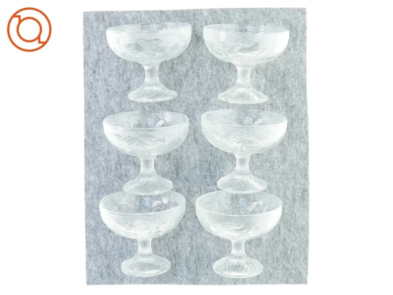 Billede 1 - Dessertskåle 6 styks (str. 10 cm x Ø12 cm )