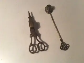 Messing lys slukker