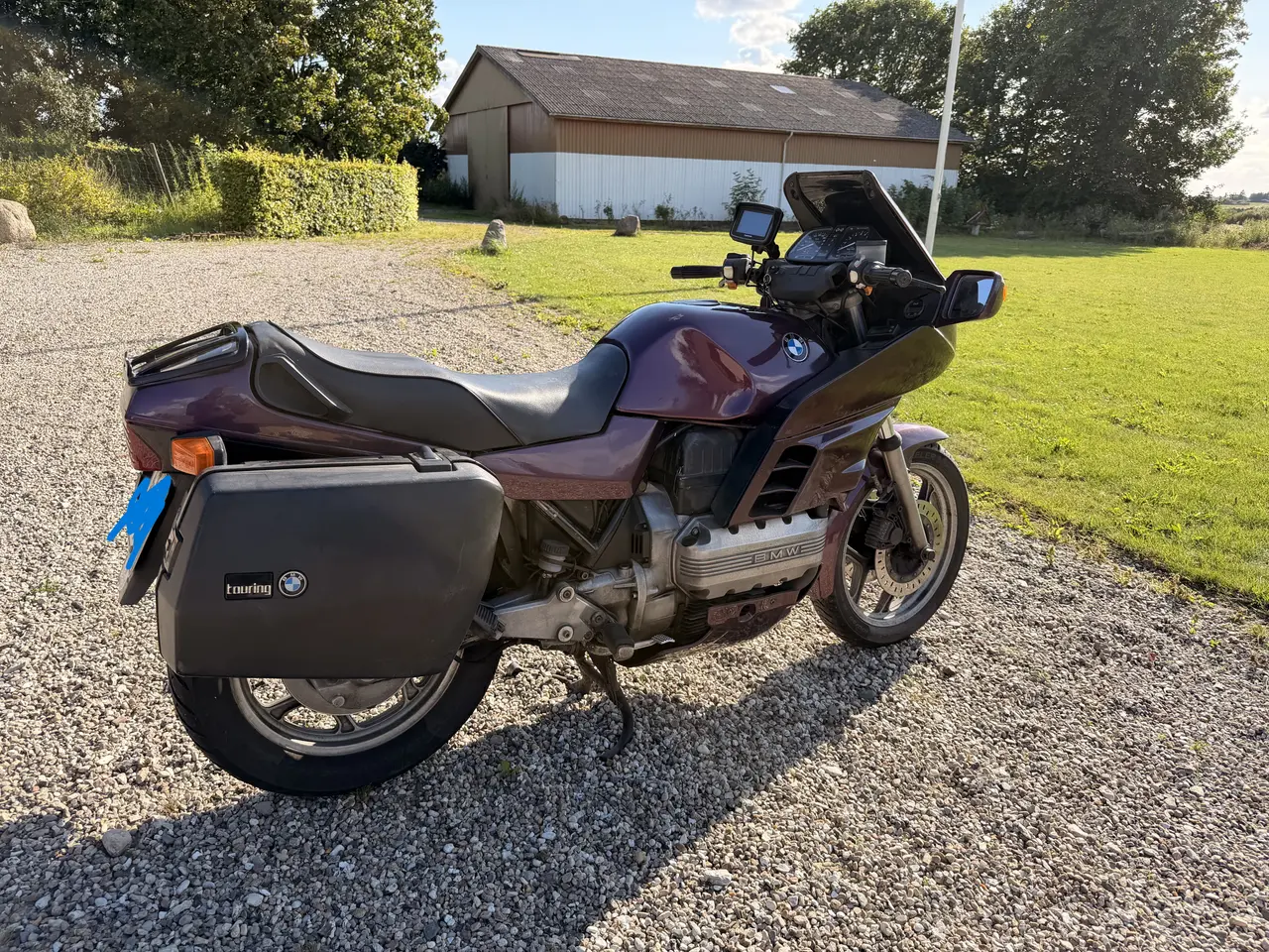Billede 6 - Velkørende BMW K100 RS med GPS sælges