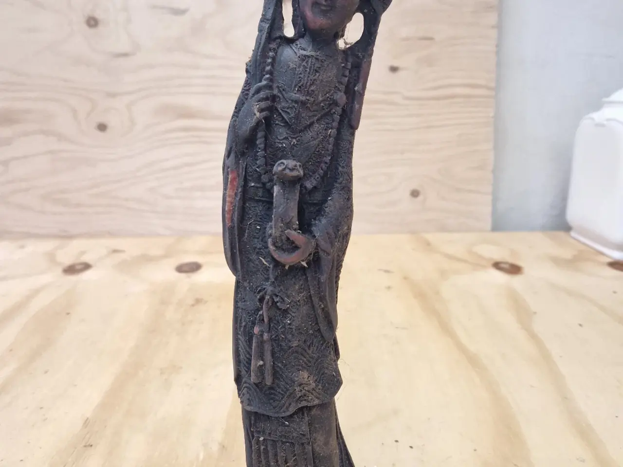 Billede 1 - Kinesisk vintage figur Guanyin 