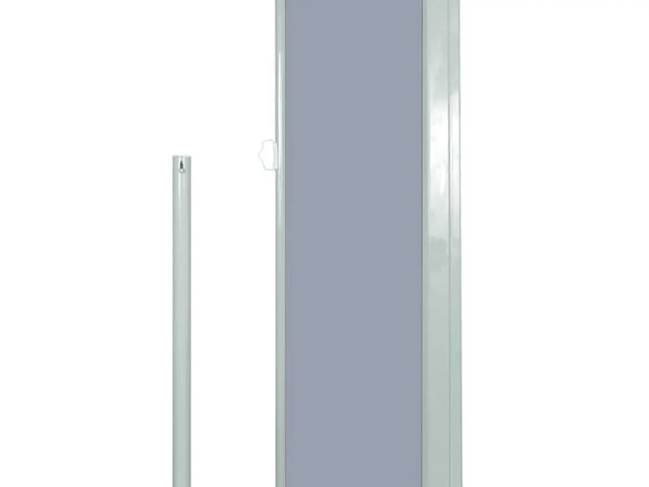 Billede 4 - Sammenrullelig sidemarkise 120×300 cm - grå