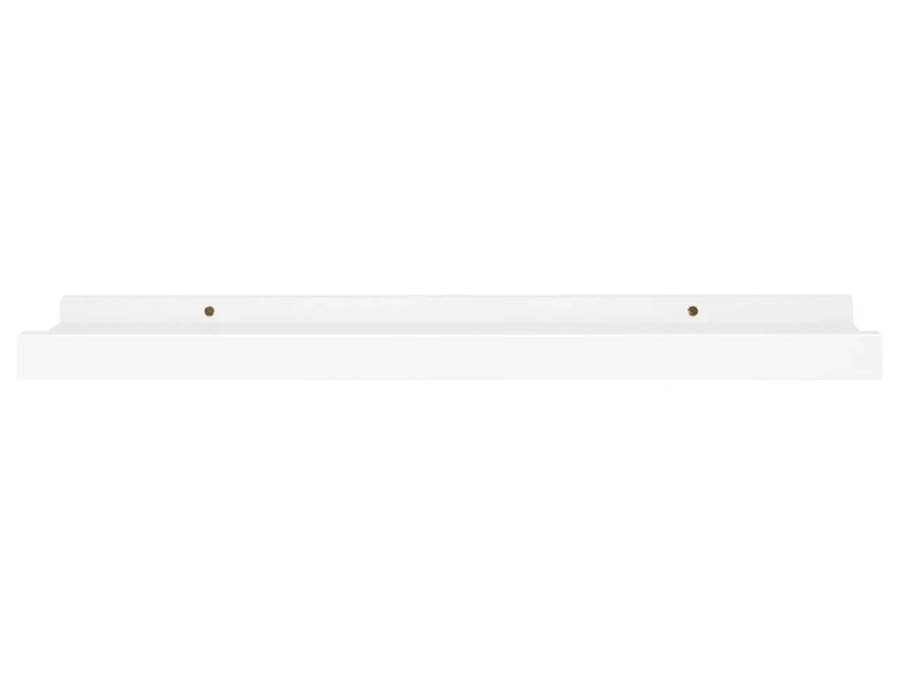 Billede 4 - Gallerihylder 2 stk. - 40 × 9 × 3 cm, MDF, hvid