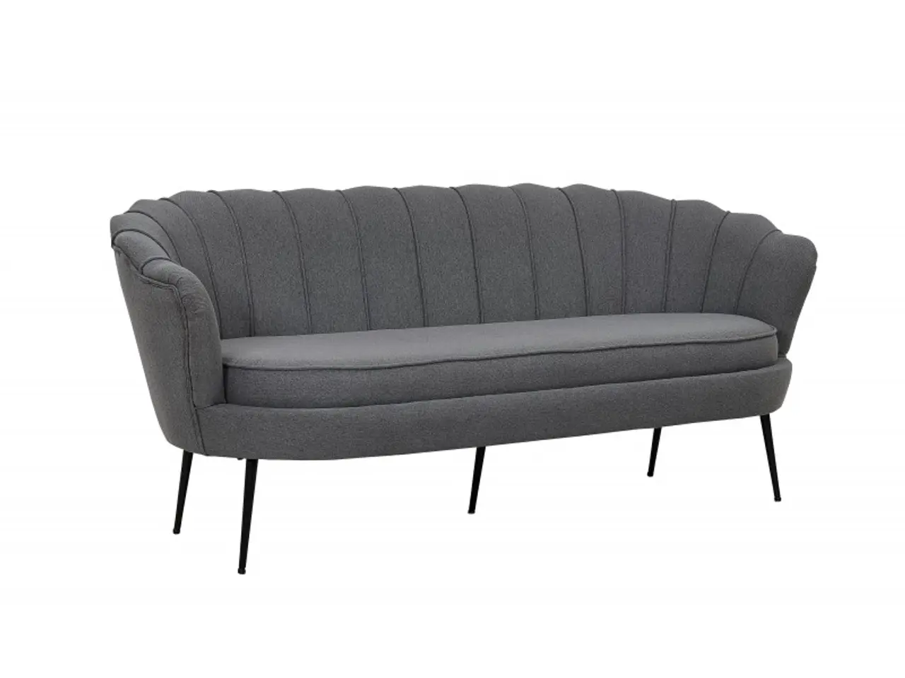 Billede 2 - Calais 3 personers Sofa - Grå stof