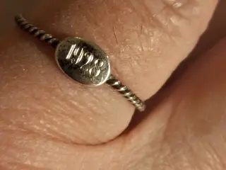 Gammel sølvring