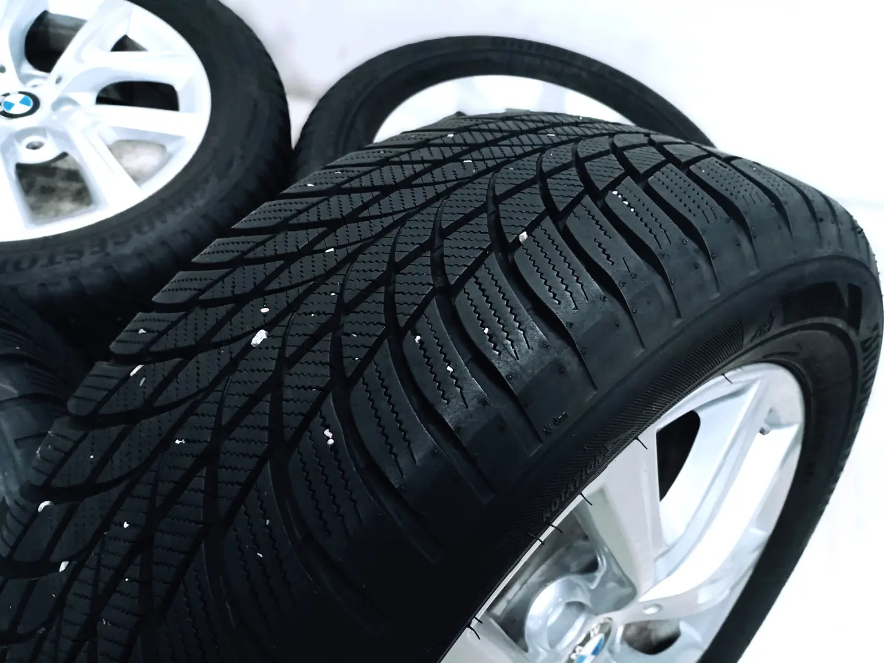 Billede 7 - 5x112 17" ET39 nav66,6ø BMW/MINI vinter fælge TPMS