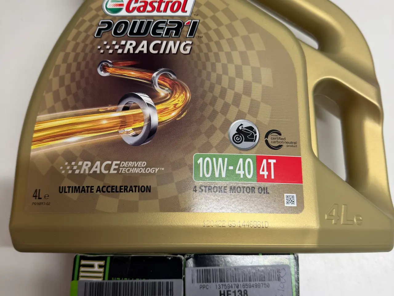 Billede 1 - Castrol Power 1 Racing 10W-40 & oliefilter