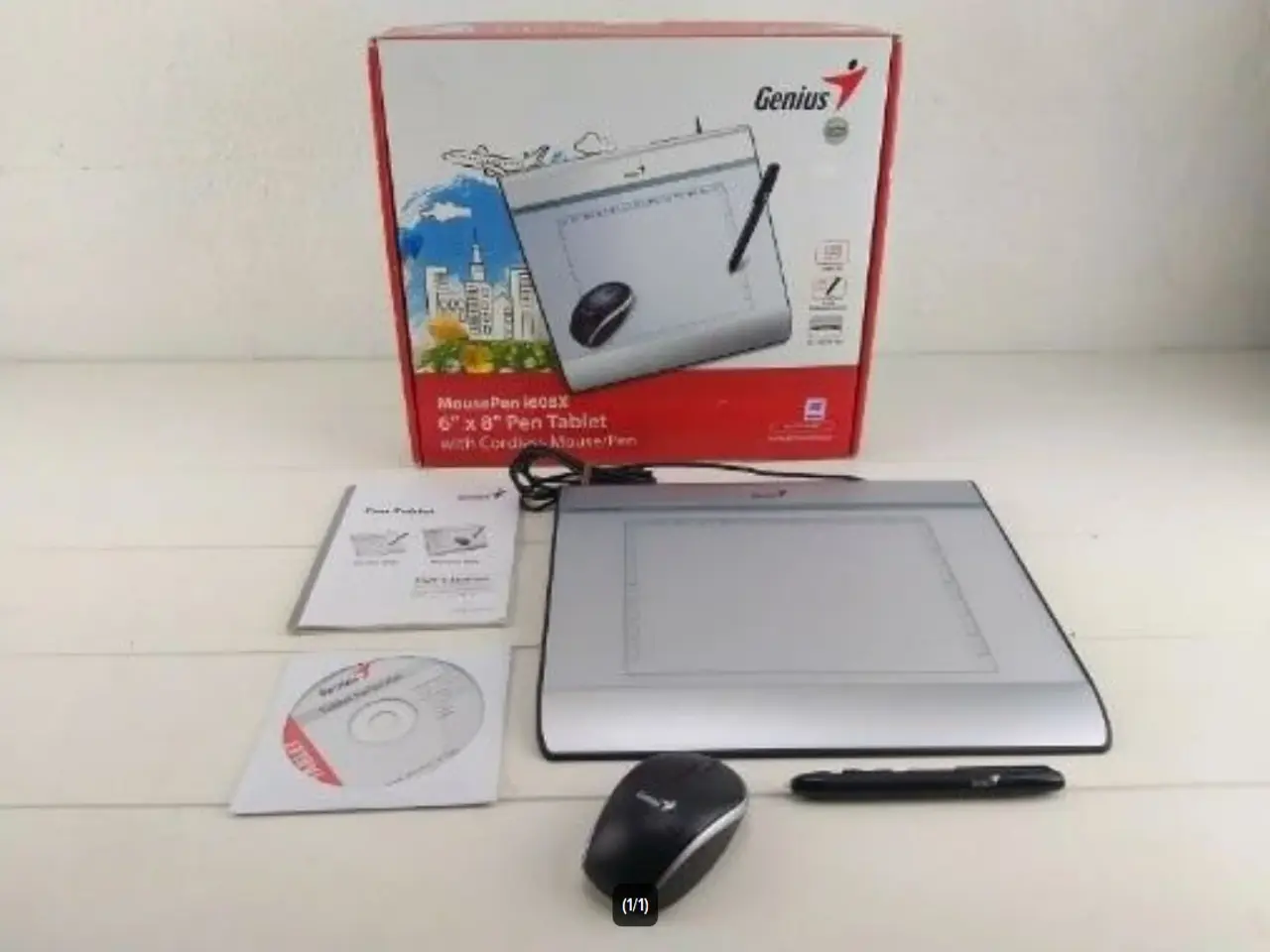 Billede 1 - Tegneplade, Genius, MousePen i608X