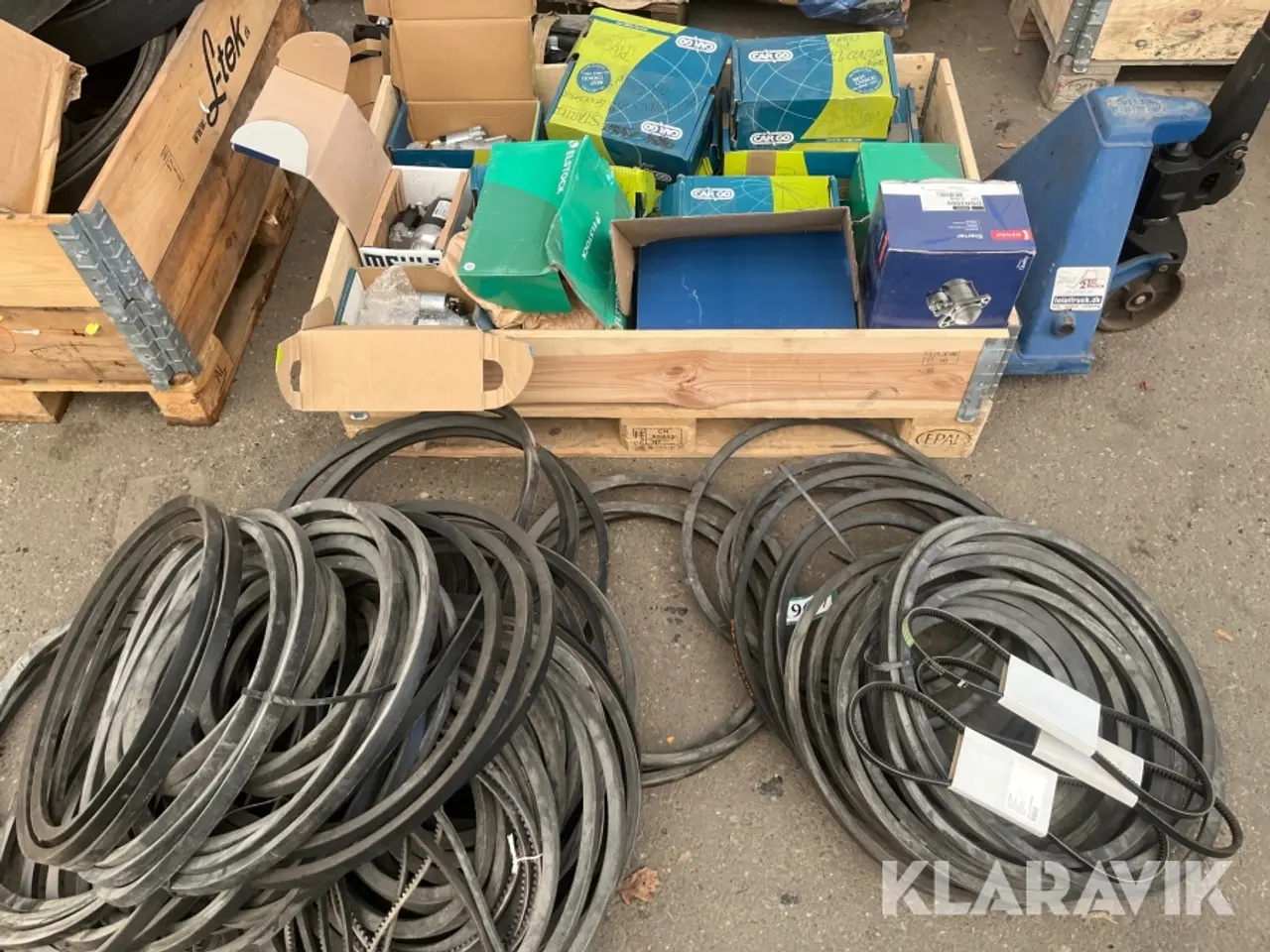 Billede 1 - Startere/remme Mahle/Cargo/Elstok 14 startere