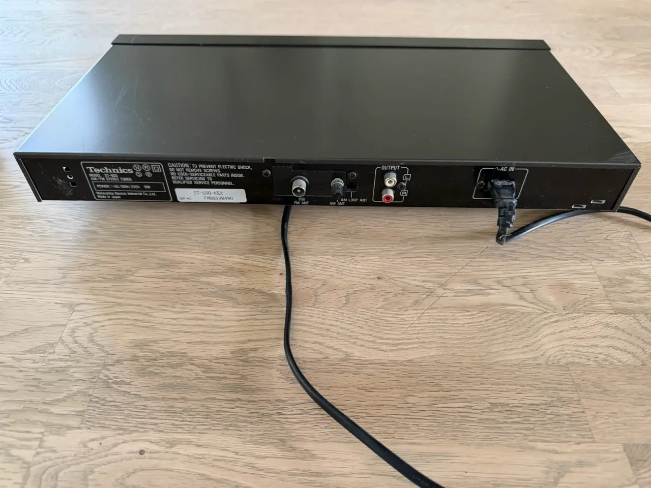 Billede 4 - Technics ST-600 Quartz Synthesizer AM/FM Stereo Tu
