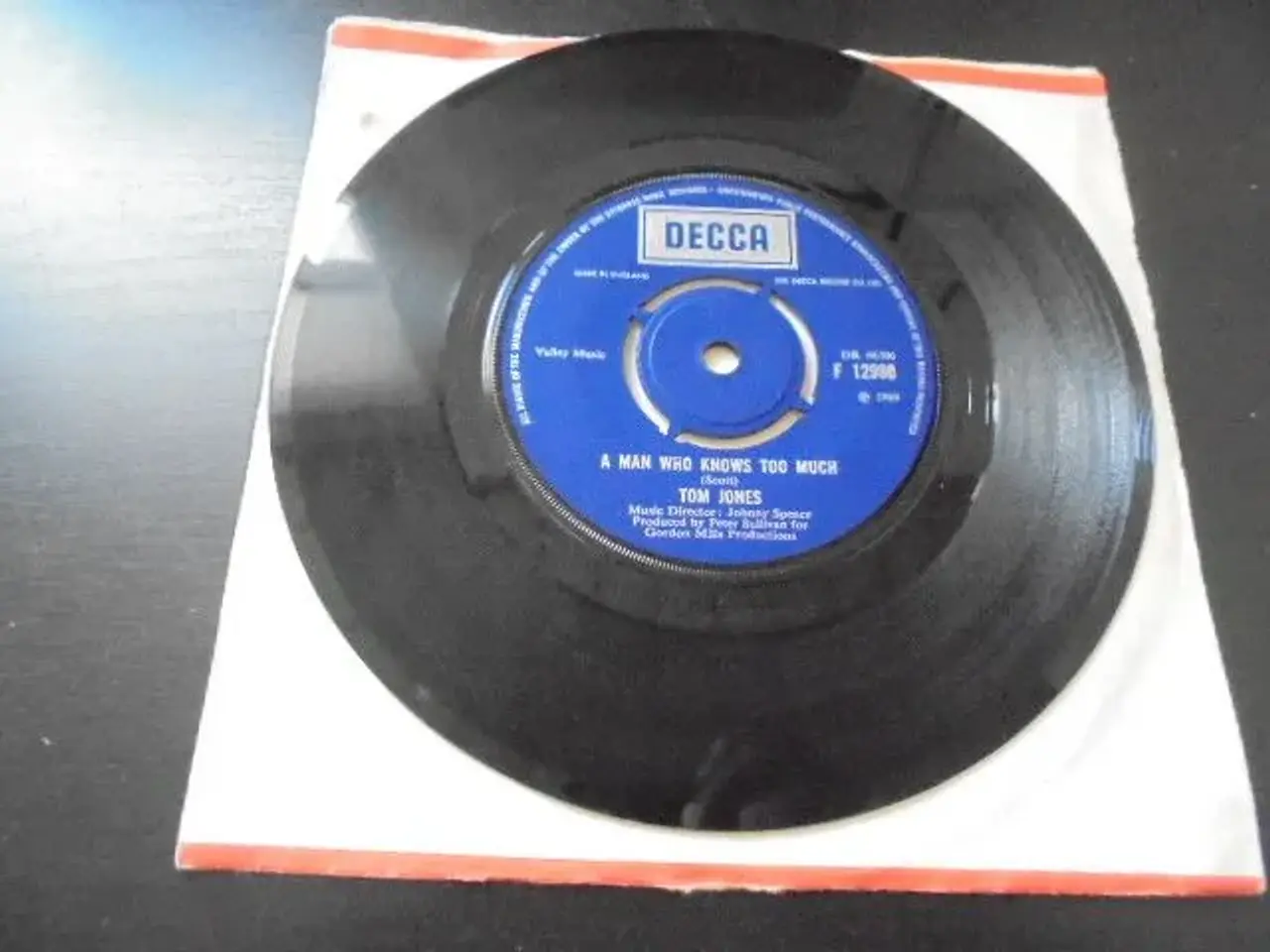 Billede 2 - Single: Tom Jones - Without Love  