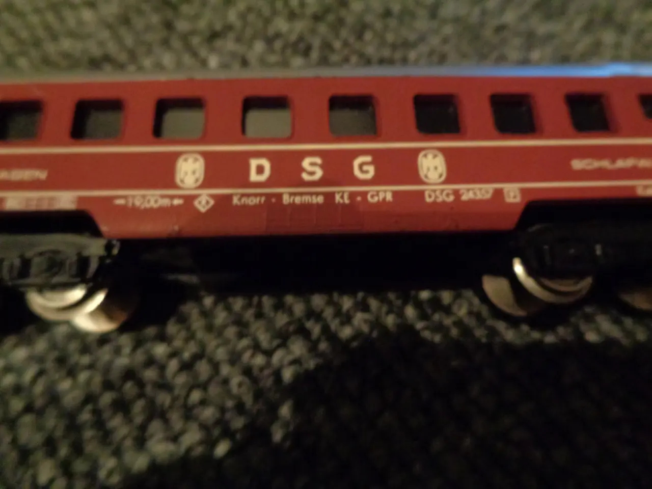Billede 6 - Modeltog Spisevogn