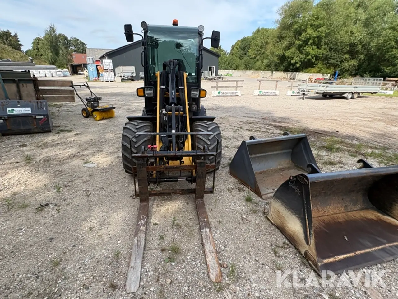 Billede 8 - Minilæsser Gehl AL330 med skovle og gafler