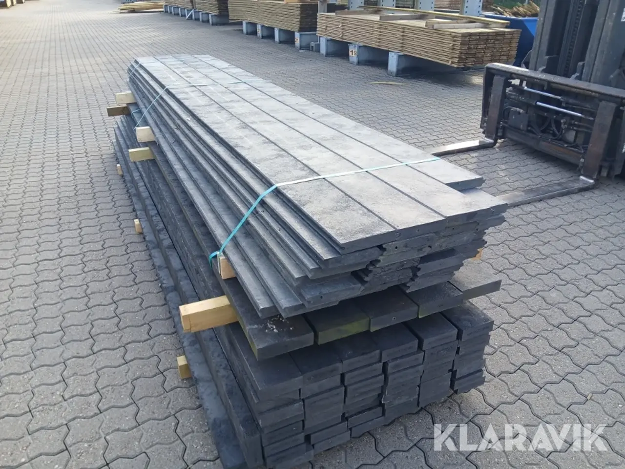 Billede 8 - Retextil brædder+planker Sort fremstillet af genbrugs materiale
