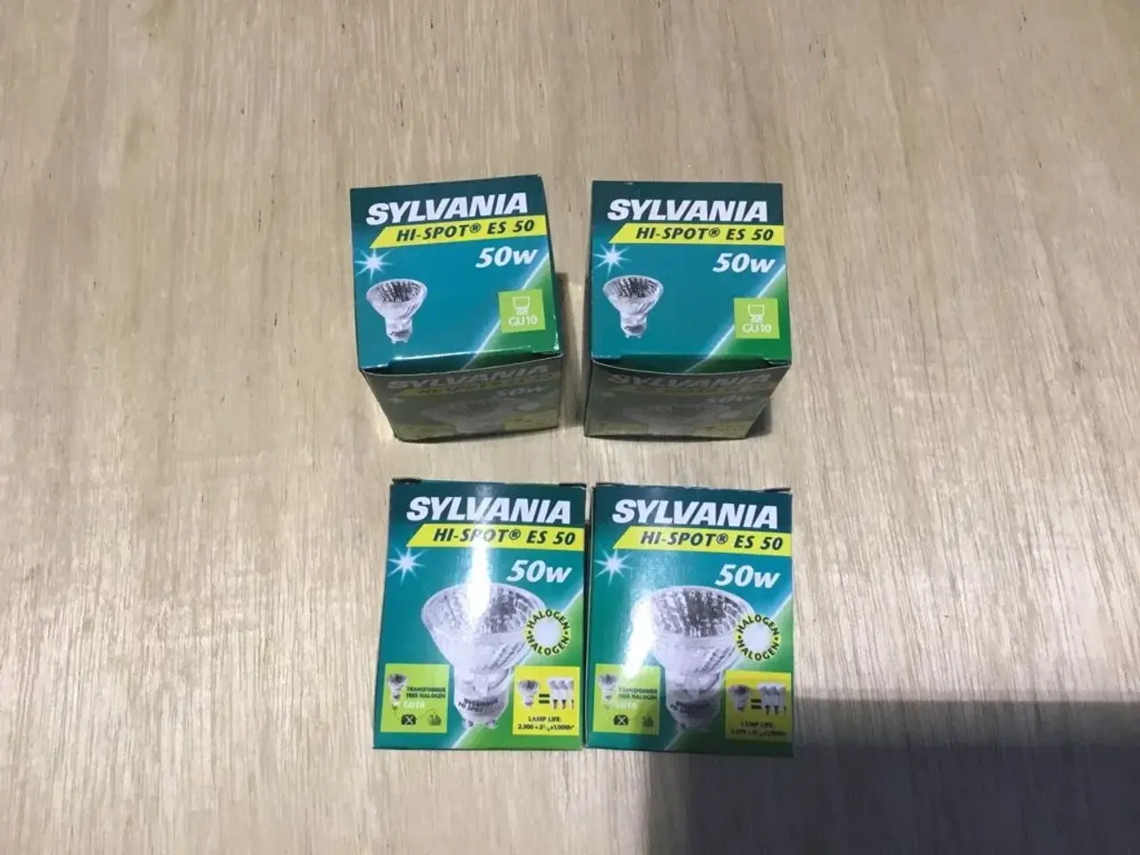 Billede 1 - 4 stk. 50 w halogen pære