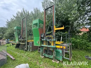 Netmaskine Compact T-1500 S med pallepakker, juletræspakkesæt