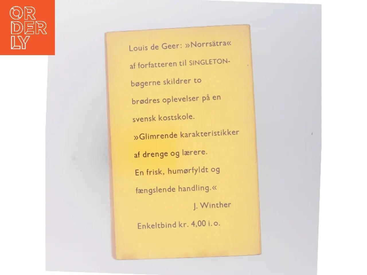 Billede 3 - Norrsätra af Louis de Geer (Bog)