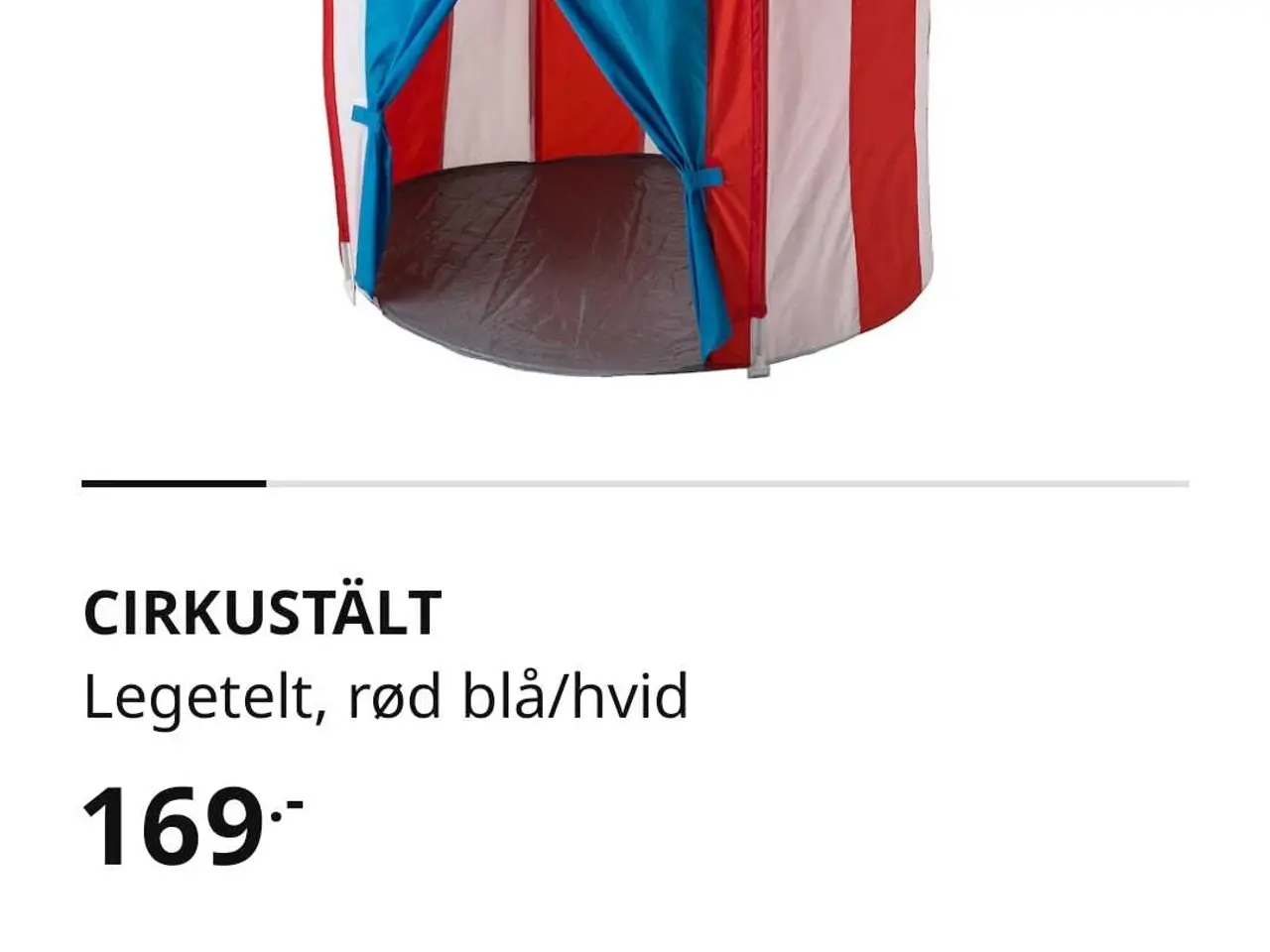 Billede 1 - Legetelt fra IKEA