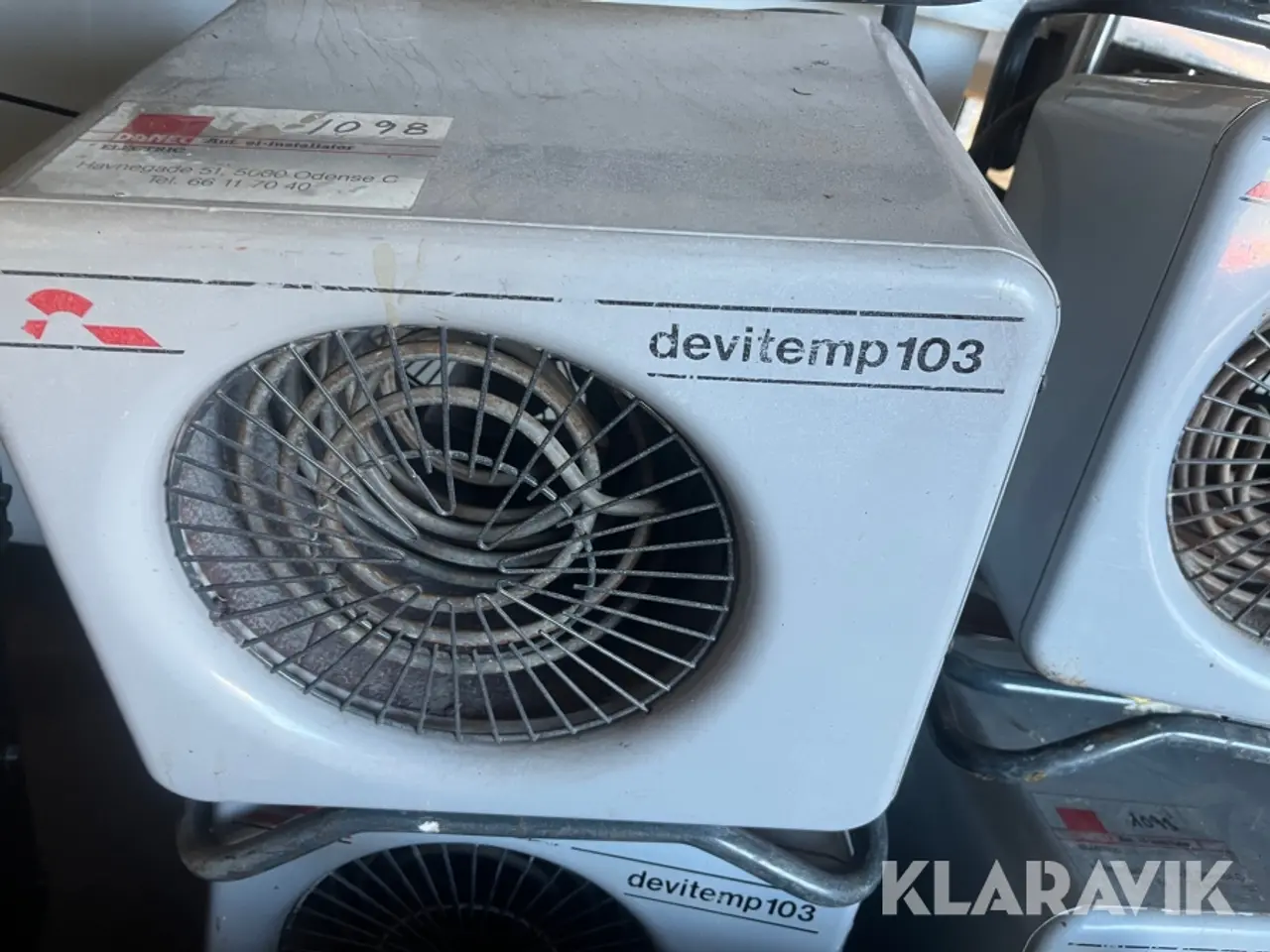 Billede 3 - Varmeblæser Devitemp 106 5 styk
