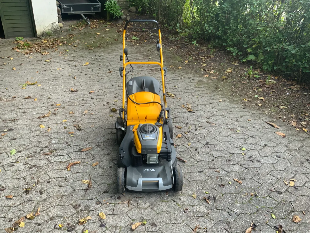 Billede 3 - Stiga rotorklipper med elstart og opsamler