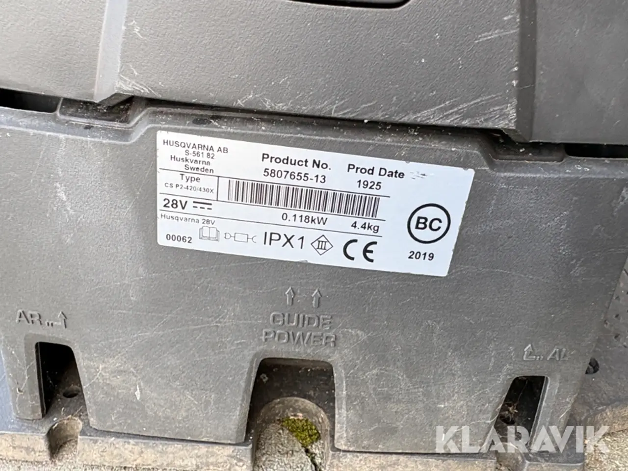 Billede 9 - Græsslåmaskine Husqvarna GS P2 -420/430X