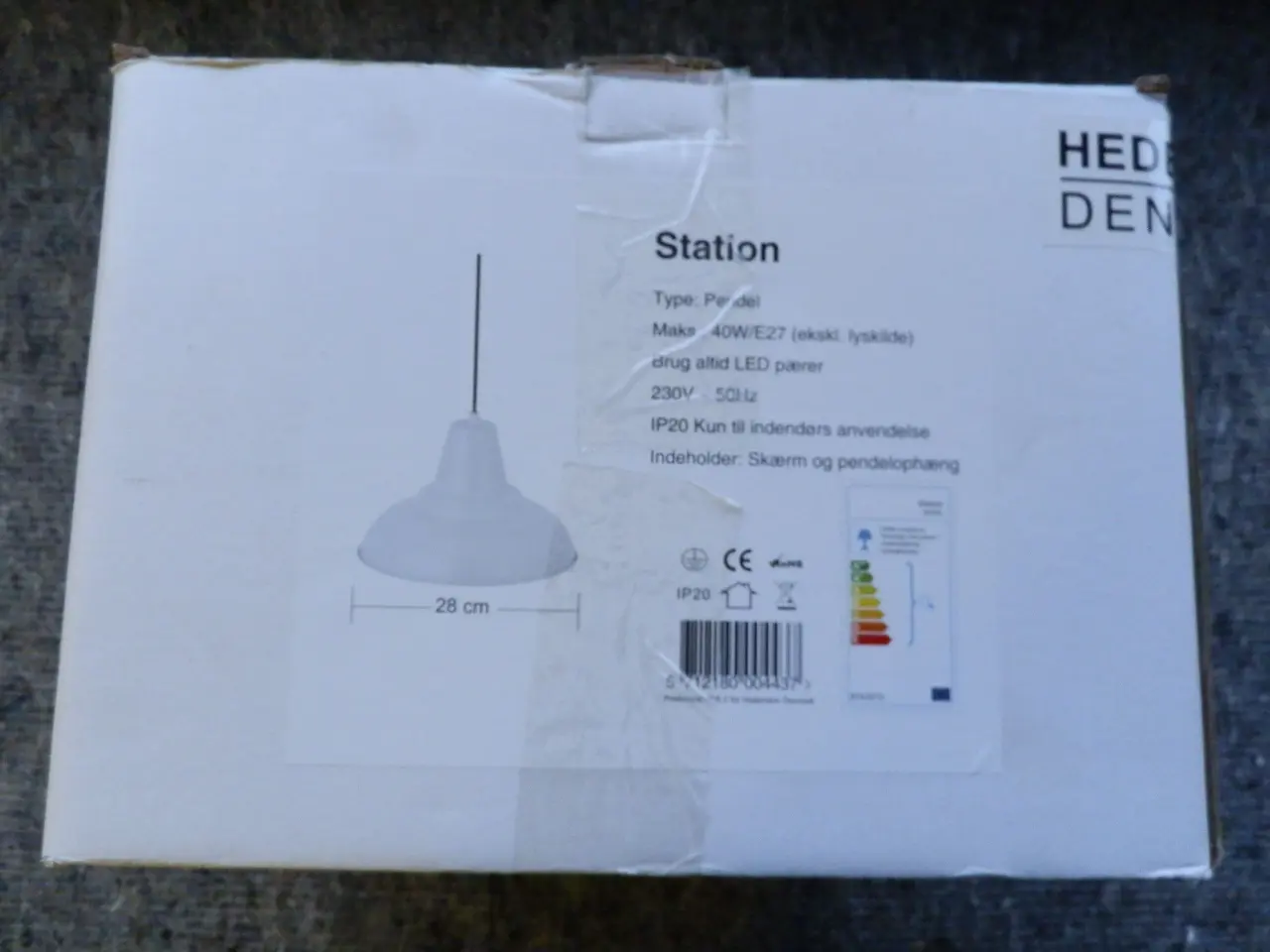 Billede 7 - Ny hvid HEDEMANN Station pendel