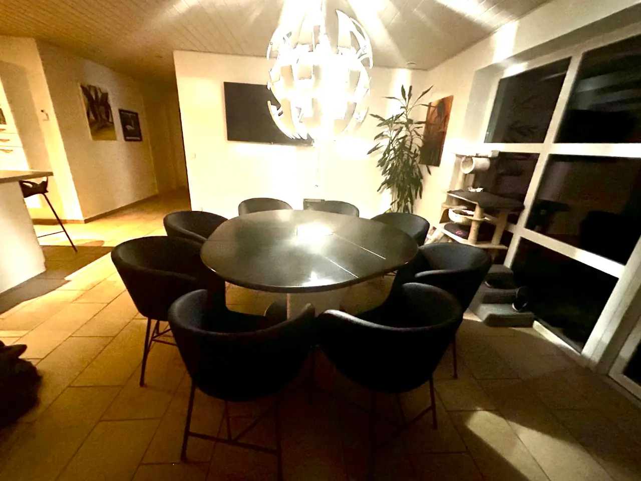 Billede 1 - Design bord og 8 stoler