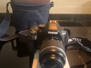 Pentax K-50 digital Kamera  Sort komplet 