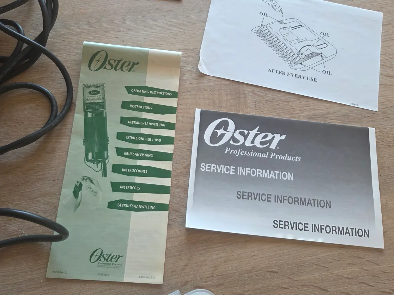 Billede 5 - Prof. Oister hundeklipper 2 stk.
